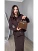 Elegant Intellectual European Long Sleeve Dress Set - Autumn 2025 New Style