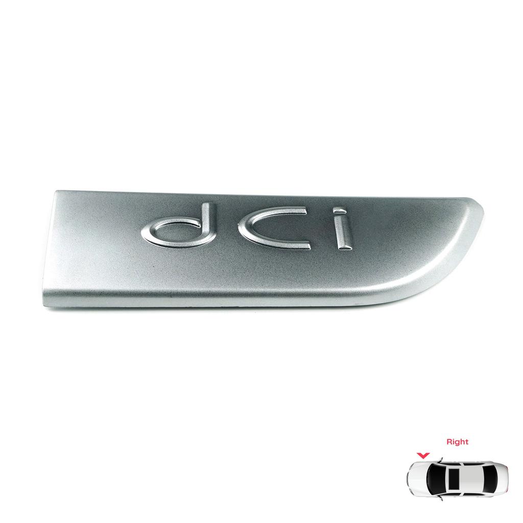 BSP562-2 Chrome DCI Badge Emblem Right for Renault Megane MK2 Scenic MK2 8200717150 