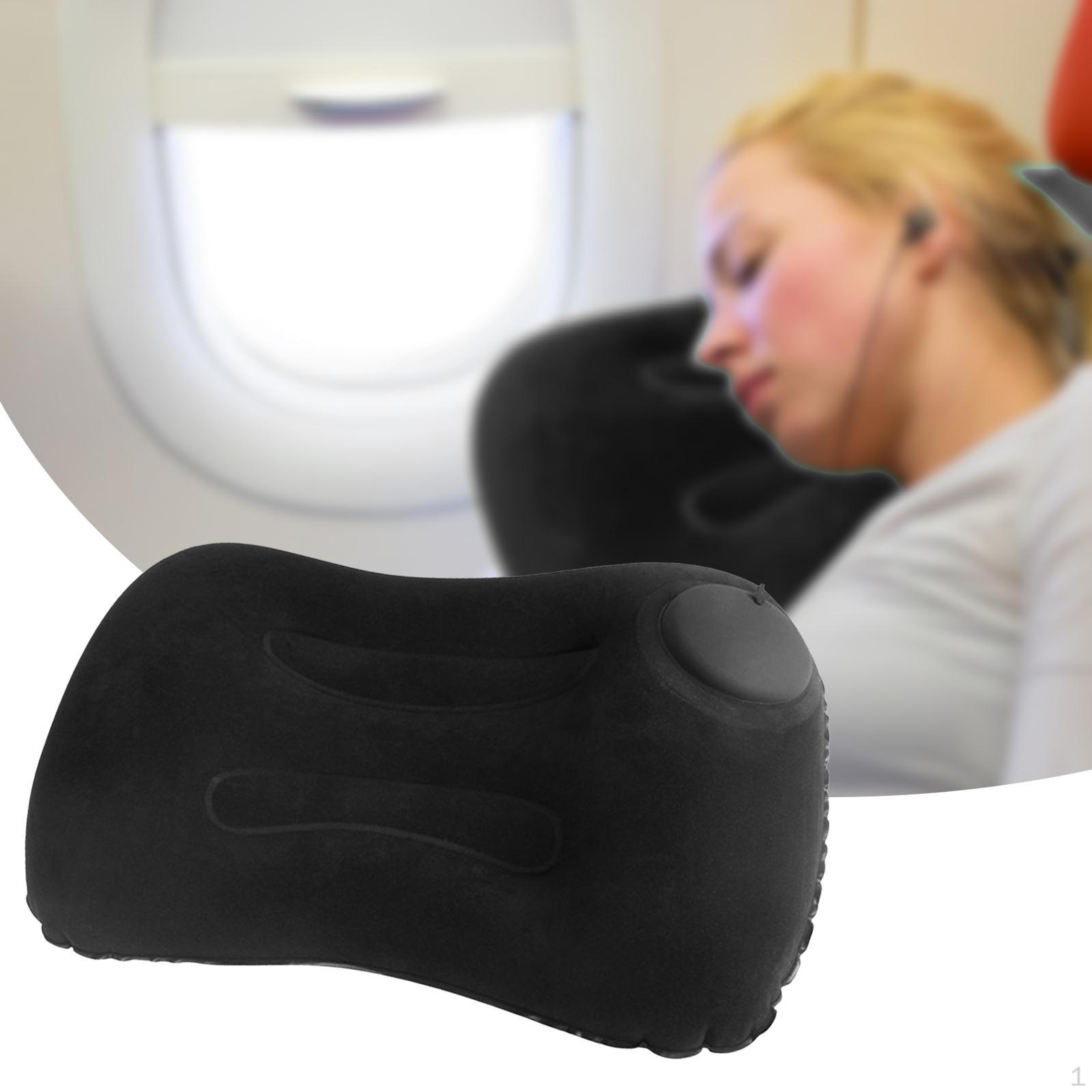 

Портативна подушка для подорожей Складана компактна легка самонадувна шия для носіння