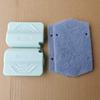 3Pcs Crevice Brush with Soft Cleaning Cloth Ergonomic Non-Slip Handle Reusable Washable Design Window Grooves Narrow Gaps Dust Dirt Remover