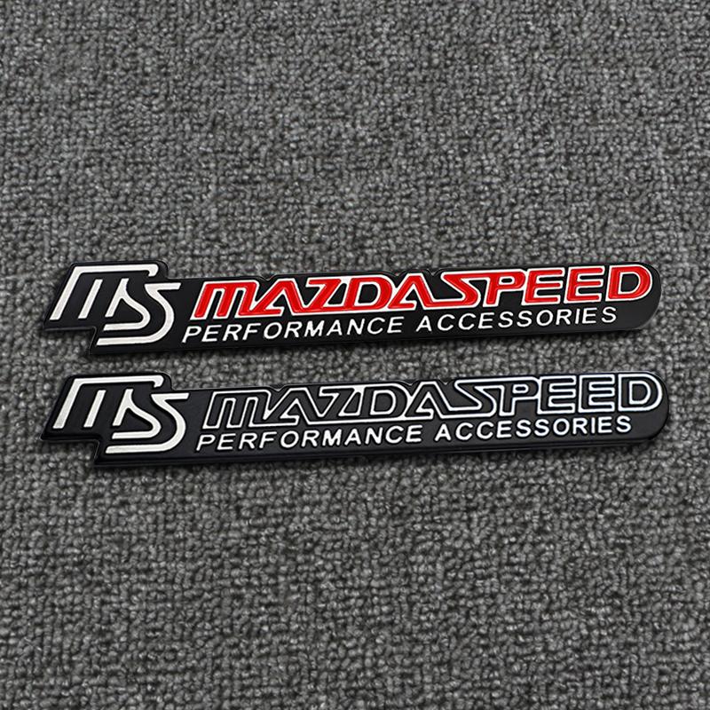 3D Metal Badge Car Stickers Trunk Decals Auto Accessories For Mazda 2 3 6 5 Atenza CX3 CX5 MX5 CX7 Axela CX30 CX90 CX60 CX50 MX3 CC10