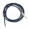 DS18B20 Temperature Sensor Probe 304 Stainless Steel 6*30MM OD 3.0MM Waterproof Dustproof Sensors Cable 1M Length Replacement Sensors2