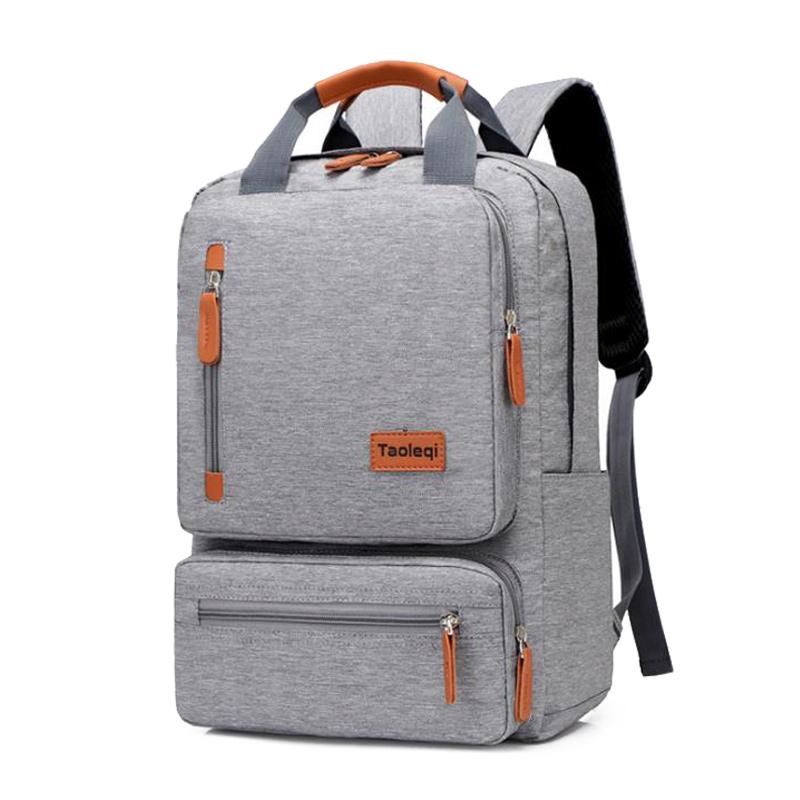 

Casual Business Backpack For Men Light 15 Inch Laptop Bag 2026 Waterproof Oxford Cloth Lady Anti-theft Travel Backpack Gray серый