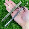 8.6inch Game Dragon Katana Anime Cosplay Metal Damascus Sword Ninja Knife Real Size Japanese Katana Original Samurai Sabre Toy