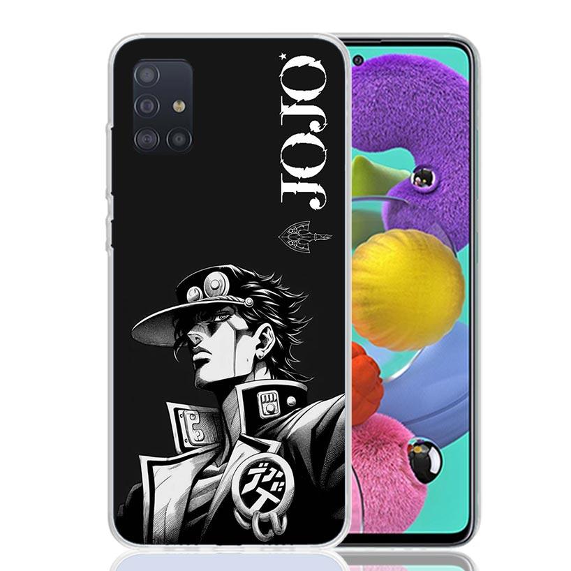JoJo's Bizarre Adventure Kujo Jotaro Phone Case For Samsung Galaxy A52 A32 A22 A12 A02S A50S A30S A51 A31 AA71 Note 20 Ultra 10