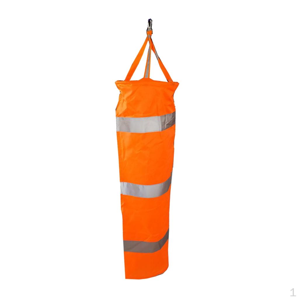 Сумка для ветроуказателя с отражающей полосой 80cm_Orange