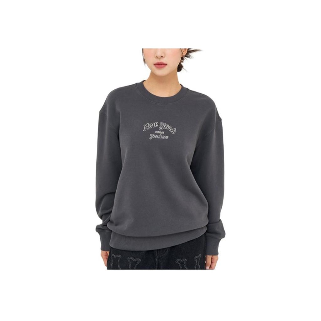New MLB New York Yankees Sweatshirt Unisex Dark Gray 3AMTN1044-50GRD
