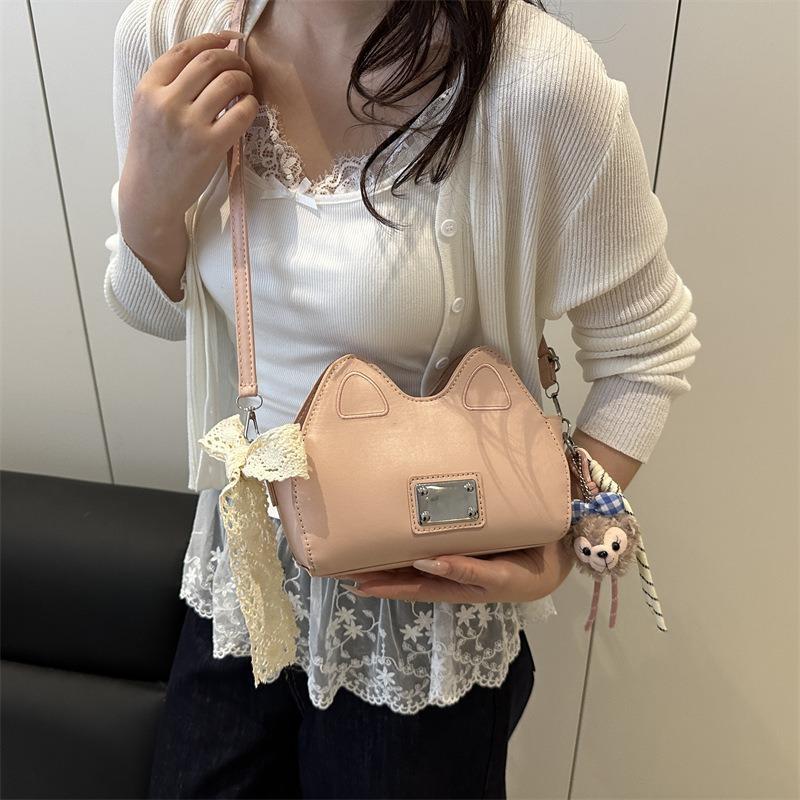 Women's bag fashion casual cute cat ear bag women's summer new trend commuter shoulder messenger bag