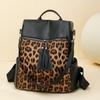 Women's Multi-functional Leopard Shoulder Bag