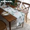 1PC NAPEARL Nordic Forest Style Table Flag Tassel Table Runner for Dinner Table Decor Kitchen for Home Table Home Decor