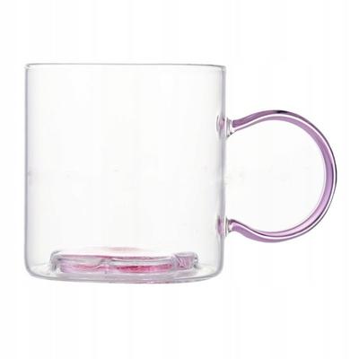 Ecarla Glass With Glittering Flower Inside 250Ml Szk143
