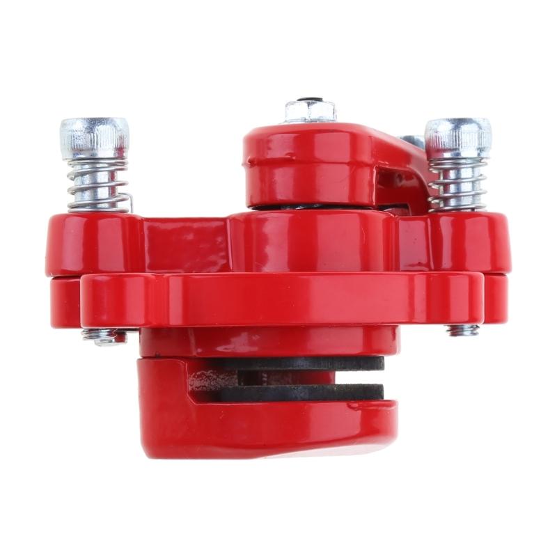 Front Rear Disc Brake Caliper Aluminum-alloy Mini Motorcylce Accessory for 47cc 49cc 2stroke Pocket Bike Mini Dirt Bike
