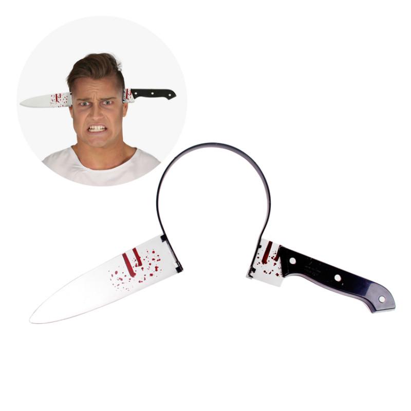 Halloween Decoration Horror Halloween Headband Halloween Party Supplies Halloween Props Silver