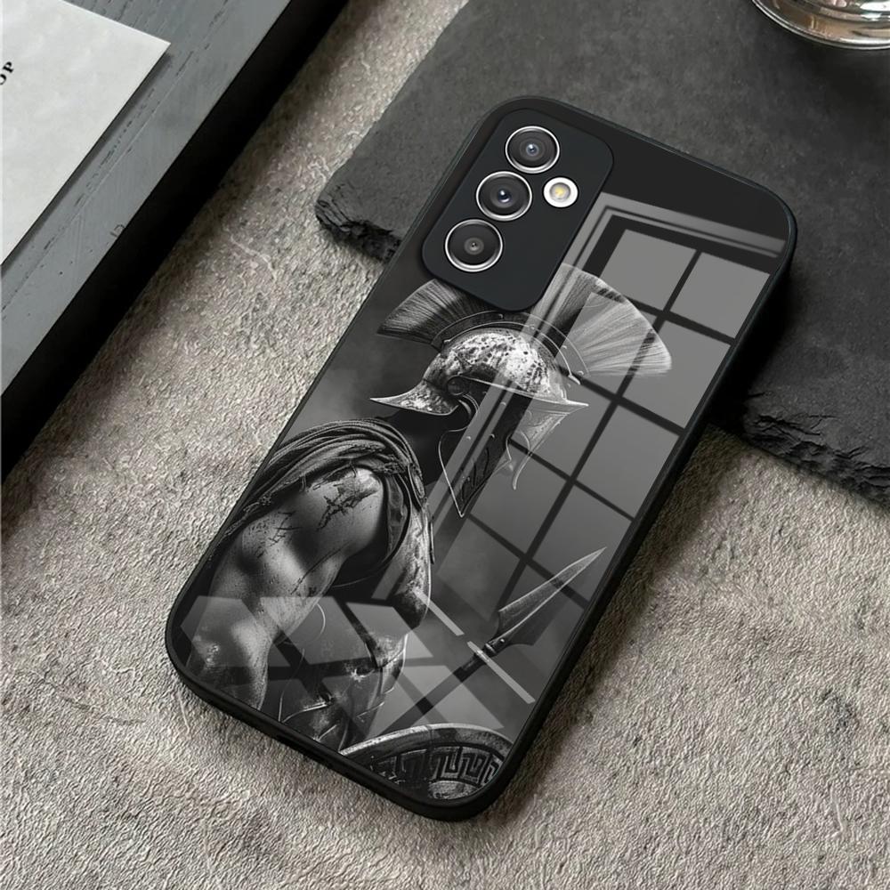 Phone Case For S25 Ultra Samsung S26 S23 S24 Plus S22 S20 S21 Fe A54 A34 A53 A16 Glass Cover Flim 300 S-Spartans