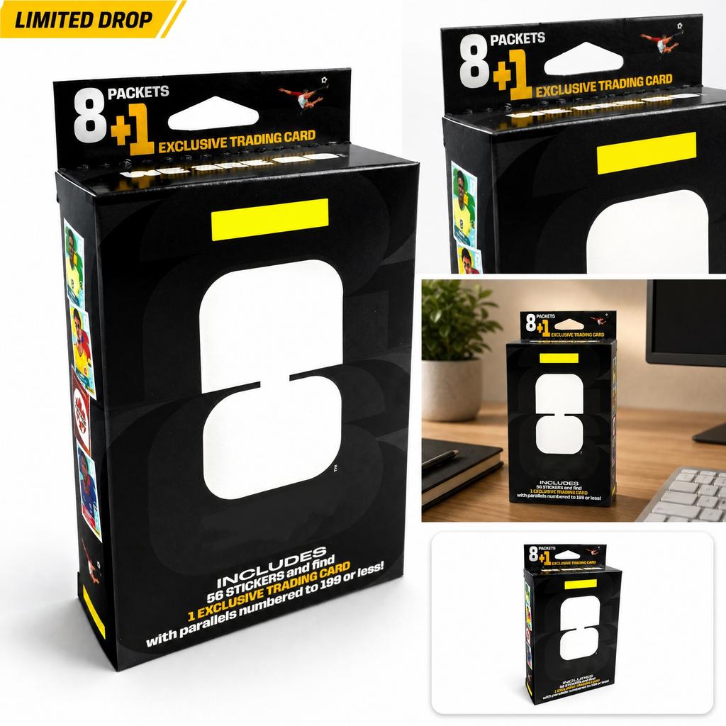 Soccer Sticker Variety Pack, 6 Sheets (8 Packs), Football Themed Stickers for Scrapbooking, Party Favors, and Decor