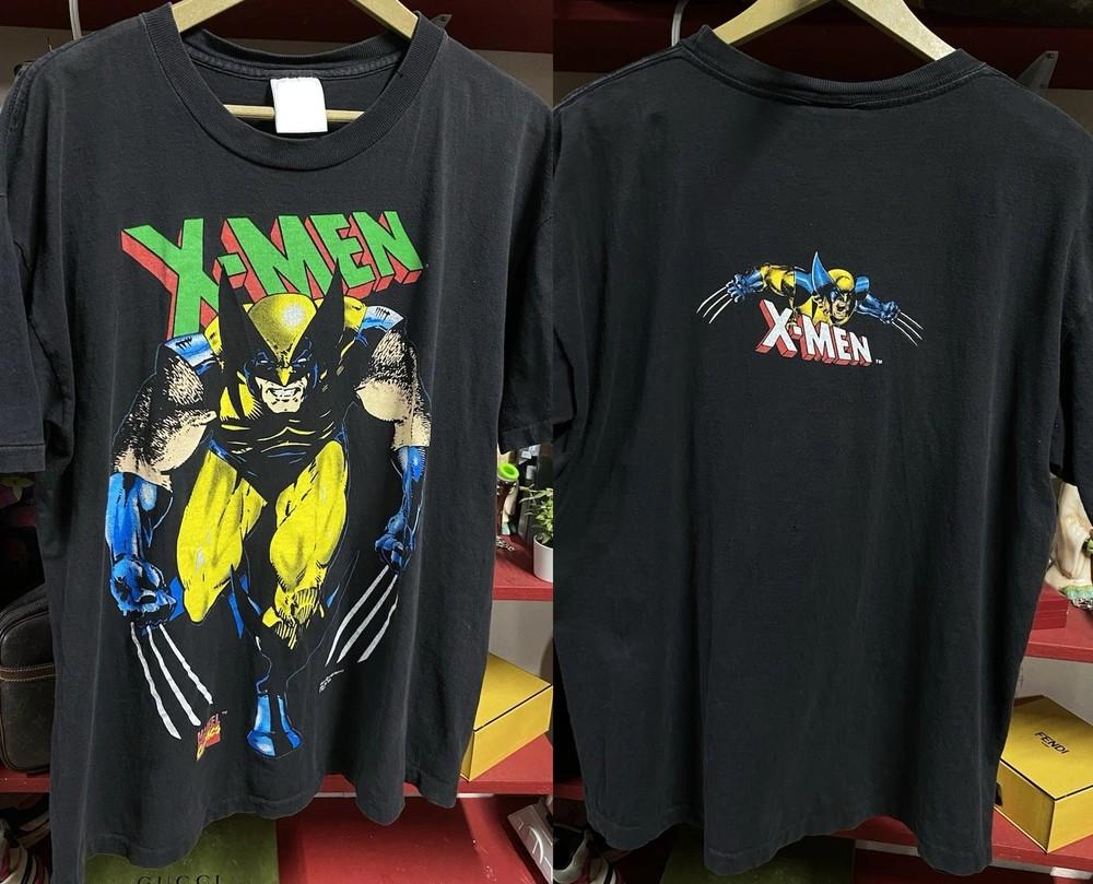 

1992 Marvel Comics X-Men Wolverine T-Shirt Size S-5XL Reprint Unisex T-Shirt XL