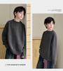 Men's Crew Neck Sweater: 2025 Autumn/Winter Casual Knit, Long Sleeve Pullover Loose Fit
