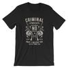 Criminal Syndicate T-Shirt. 100% Cotton Premium Tee NEW