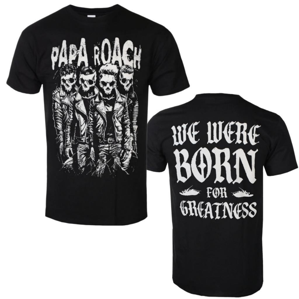 Papa Roach Lab Art Pattern Nu Metal Band Tshirt Casual Trendy Style Cotton Tshirt For Unisex And Unisex