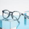 Vintage Computer Glasses Big Frame Women Men Anti Blue Light Round Eyewear Blocking Glasses Optical Spectacle Eyeglass