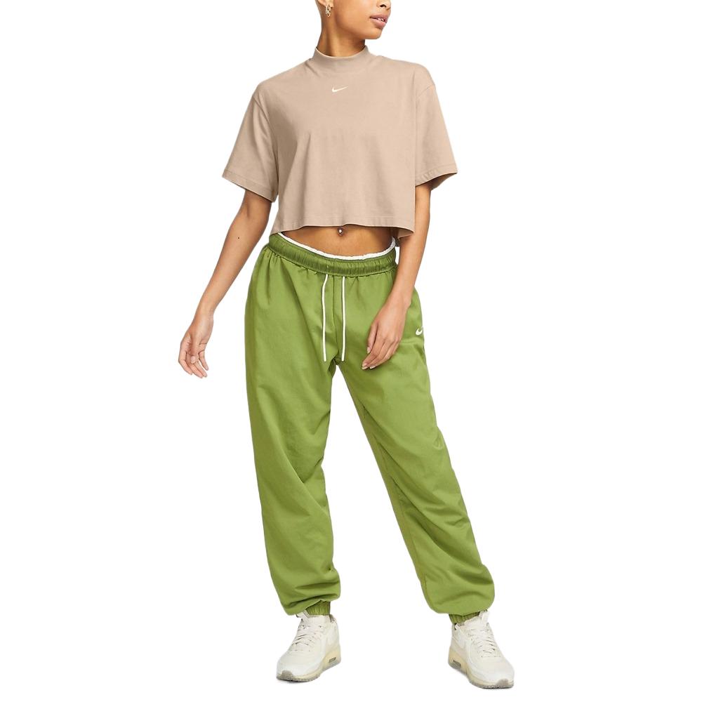 Nike T Shirts Women's Brown Half Turtleneck DQ6197-200