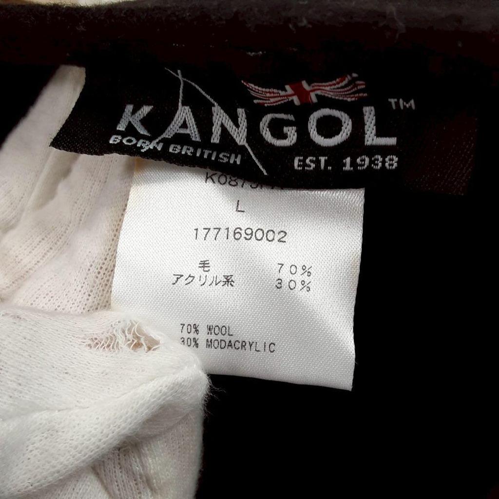 Used Unused Stored itemKANGOL Hunting Cap Black Worn by Sho Hirano
