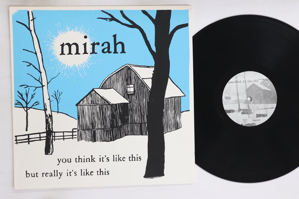 LP Record MIRAH - You Think It's Like This But Really KLP112 K 2000 US Rock Used