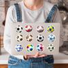 50 PEZZI Adesivi Calcio Adesivo Sportivo Motivazionali Vinile Impermeabile Decalcomanie per Borracce Bagagli Laptop Scrapbooking Paraurti