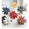 1 Stück 26cm Weihnachtsbaumdekoration Weihnachten Simulationsblume Reifblume DIY Partyatmosphäre Dekorationen