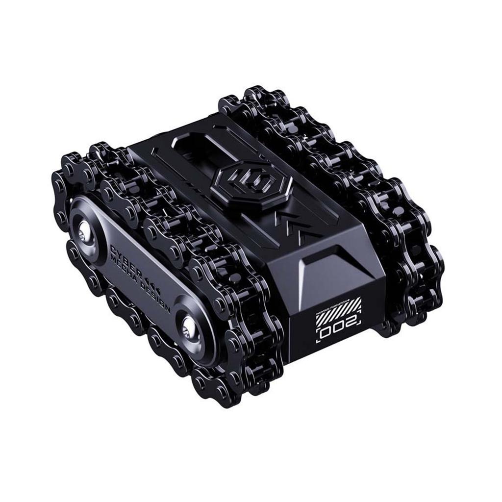 Jouet Fidget Spinner Métal Coulissant Rotatif Pour Soulagement du Stress Et de l'Anxiété Avec Conception Portable de Poche