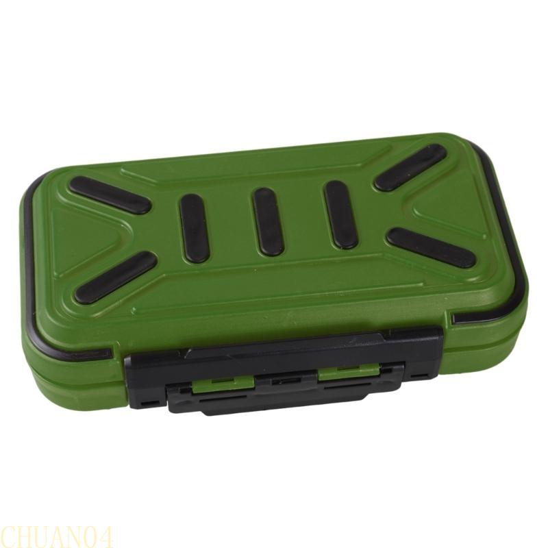 A1A2 Fishing Lures Box Outdoor Fishing Tool Box Portable Tackle Case Organizers Double Sided Lures Hook Organizers Enduring