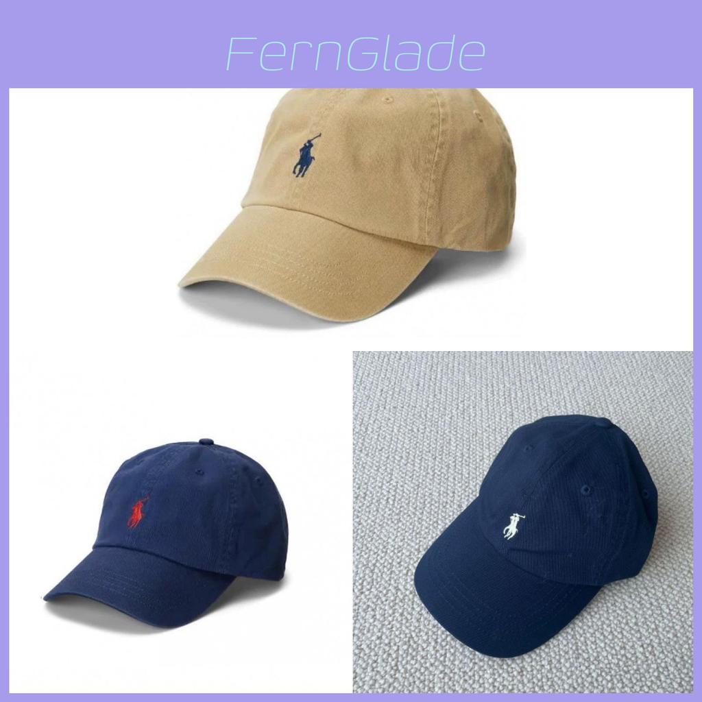 Polo Ralph Lauren Unisex Embroidered Baseball Cap With Breathable Cotton For Sun Protection