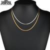High-End Fashion: Women's Titanium Steel Snake Bone Chain Necklace