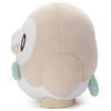 Takara Tomy Arts (TAKARATOMY A.R.T.S) Pokémon PokePeace Mocchi-Mocchi-Style Plush Toy - Rowlet (approx. 20cm tall)