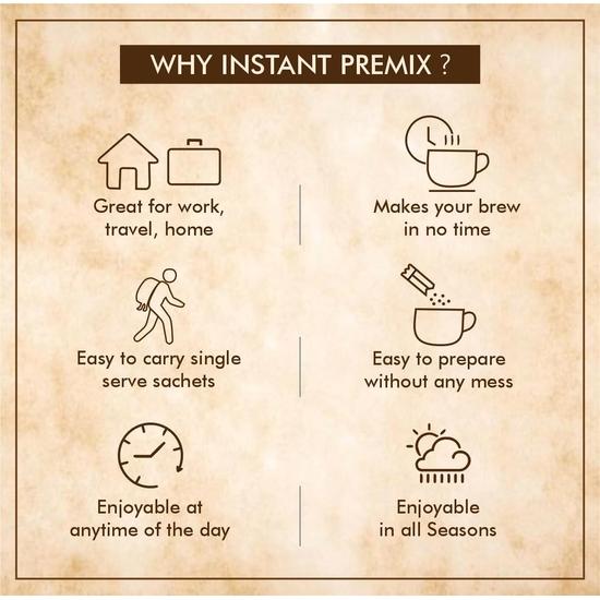 Octavius | Masala Indian (Fara zahar adaugat) Ceai Premix - 15 Pliculețe | Conținut Scăzut de Zahăr | Amestec de Ceai Gata Făcut | Ceai Gata | Premix de Ceai | 15 Pliculețe