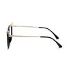 Half Metal Blue Light Blocking Cat Ears Prescriprion Eyeglasses With Astigmatism Women Minus Glasses Diopter 0 -0 .5 -0 .75 To -6