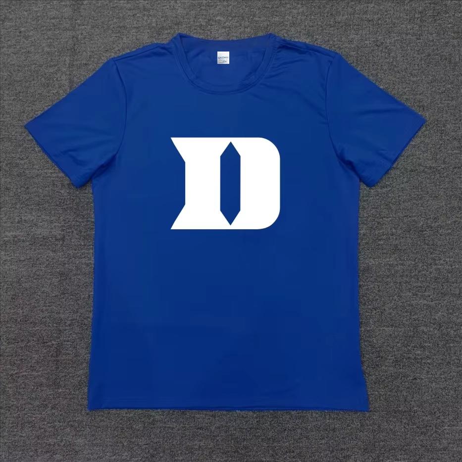 North America Limited Duke North Carolina University Men's and Women's Basketball T-shirt Sport Cotton Short Sleeve Clothing