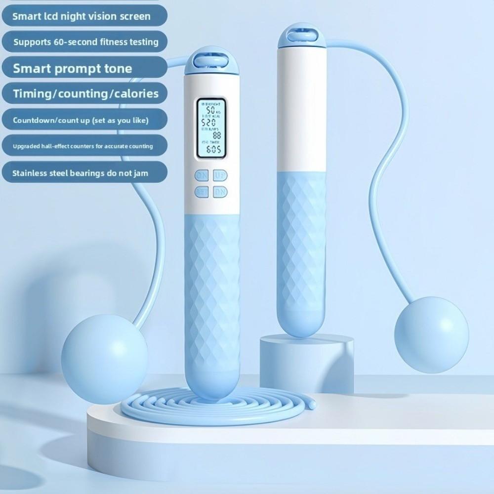 With Counter Ropeless Jump Rope Anti-Skid Digital Skip Rope Counting Skipping Rope  Children