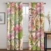Blackout Curtains for Bedroom Flamingo Darkening Window Curtains for Living Room Bedroom Decor Drapes