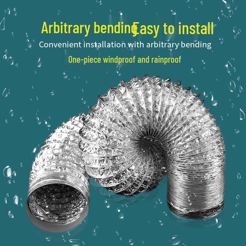 Flexibler Aluminiumfolien-Lüftungskanal