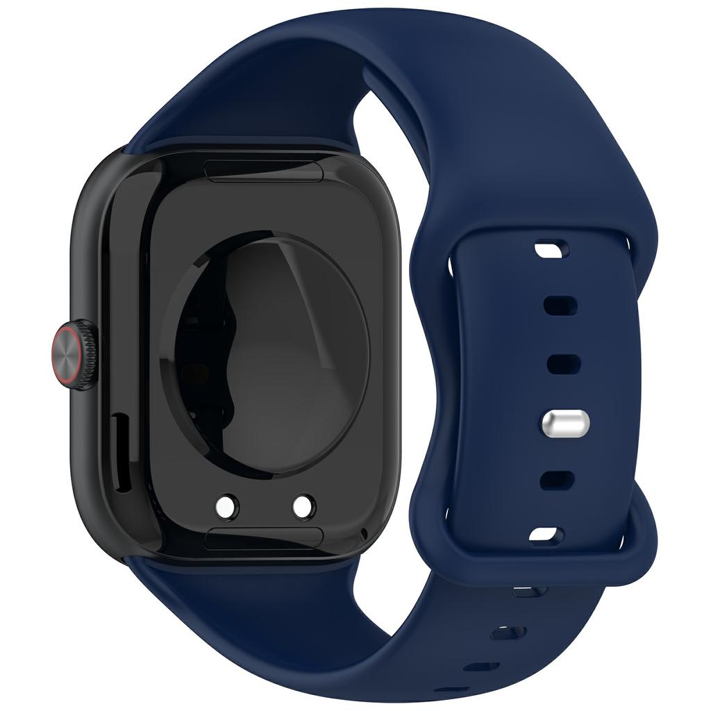 For vivo Watch GT 2/iQOO Watch GT 2 Silicone Watch Band Butterfly Clasp Steel Buckle Strap