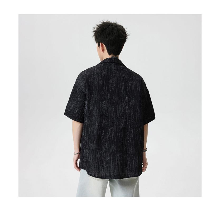 Men's Minimalist Aesthetic Lightweight Streetwear Shirt