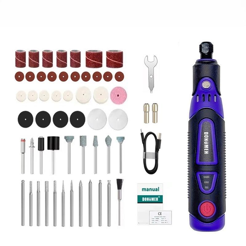 3.6V Electric Grinder Engraving Machine Handheld Polishing Tool Jade Carving Electric Mini Drill Set
