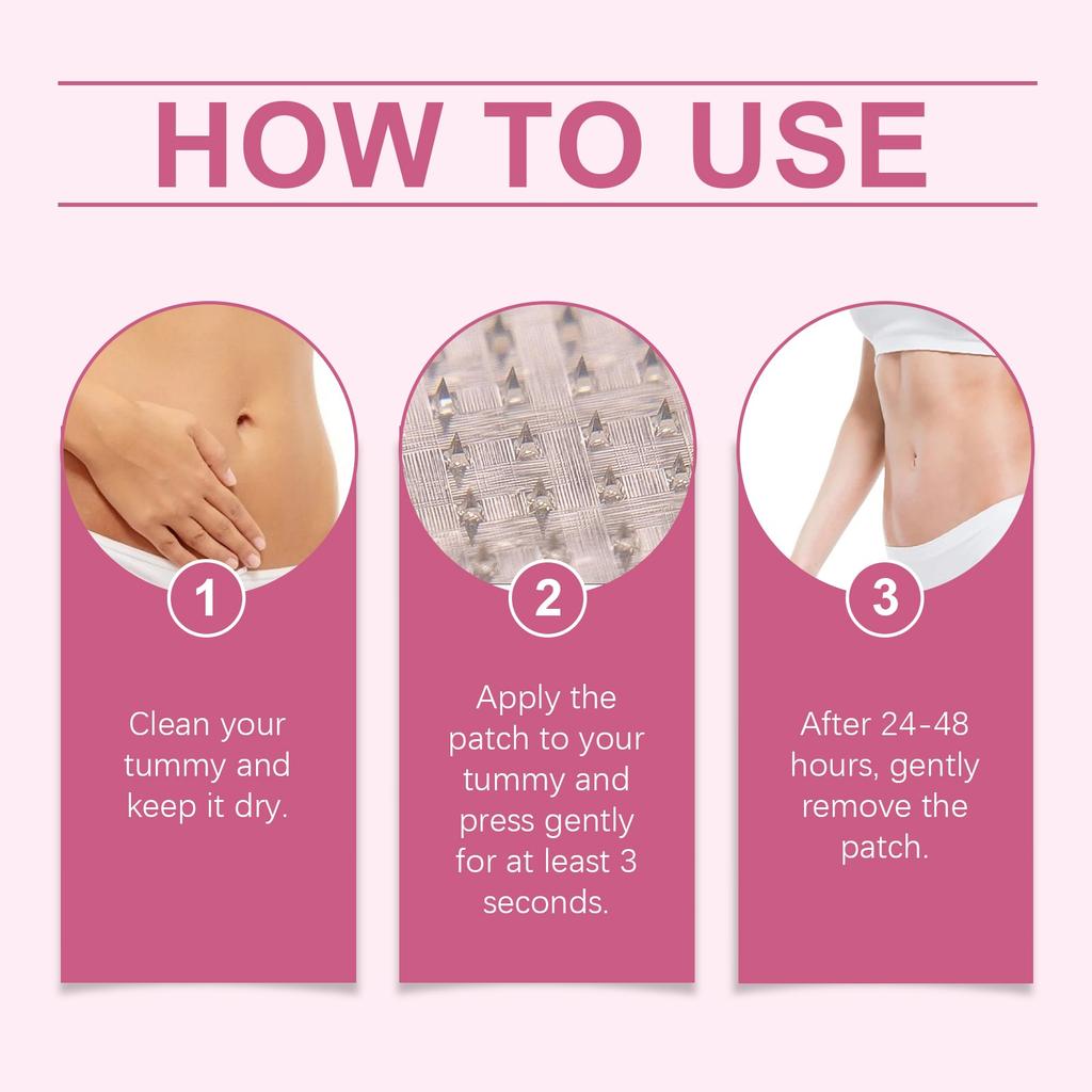 Body Care Patch - Gentle Ingredients For Nourishment And Comfort. Daily Body Care For Ladies. Portable Patch For Travel.