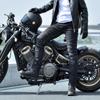 Motorradjeans Herren Retro und Alt Lässig Motorradhose, Elastische Radfahrer Ritter Anti-Drop Hose, Silikon Schutzausrüstung