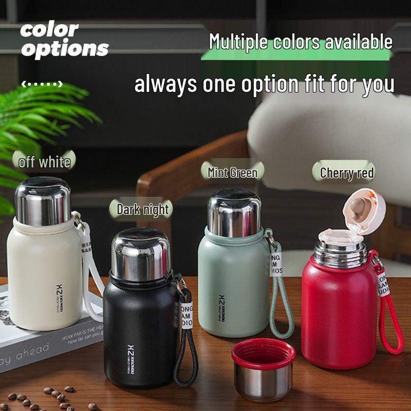 316 Stainless Steel Wide-Body Large Capacity Thermos Cup for Students - Portable and Durable