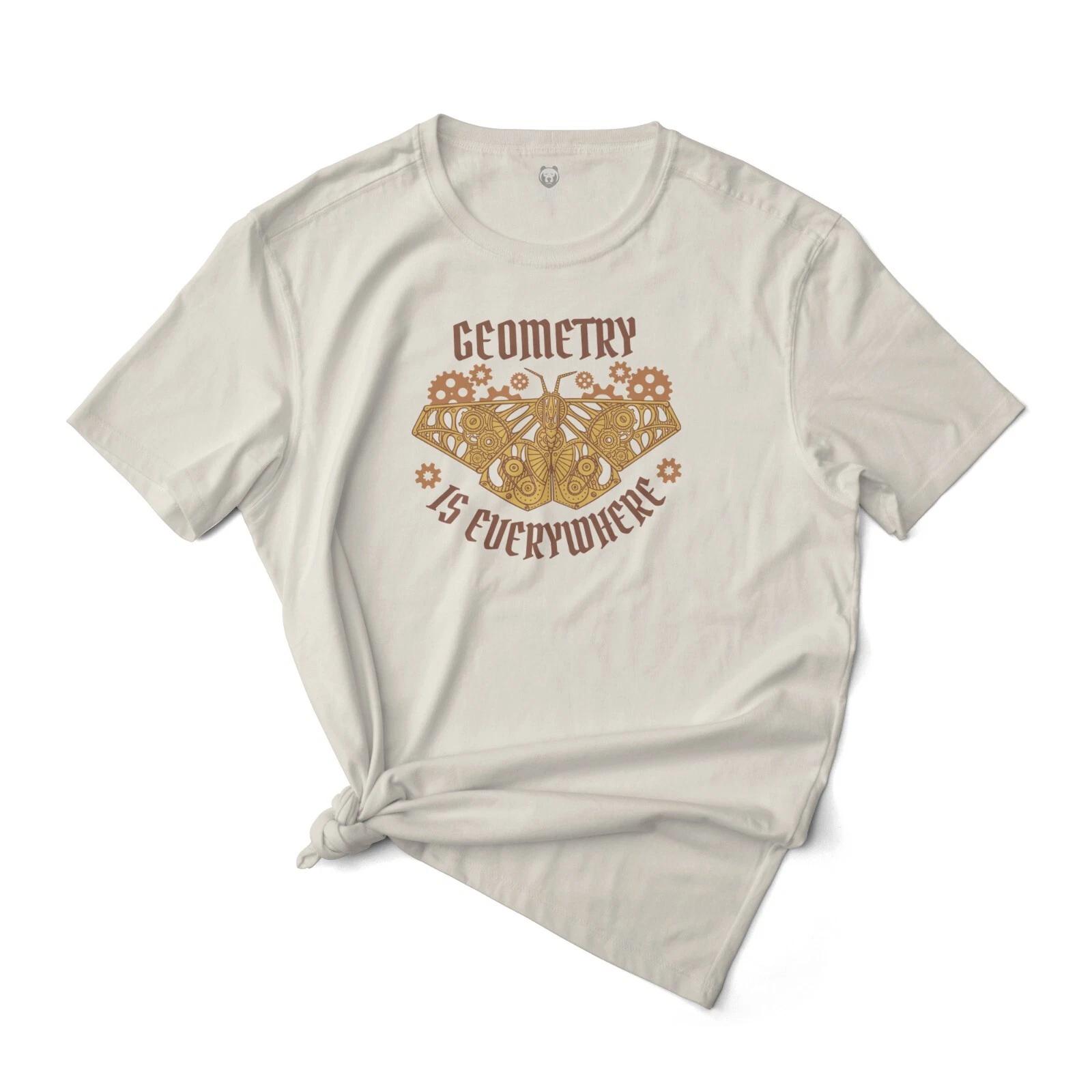 

Geometry Butterfly Aesthetic Graphic T-T-Shirt Unisex 100% Cotton Tee 2XL
