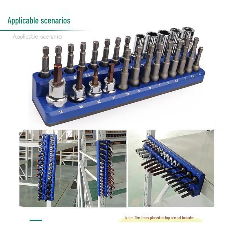 Magnetic Socket Organizer Strip