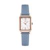 Gedi Minimalist Rectangular Women’s Watch – Retro Korean Style Quartz for Students