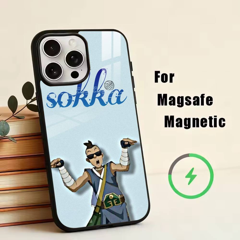 Avatar The Last Airbender  Phone Case For iPhone17,16,15,14,13,12,11 Plus,Pro Magnetic with Magsafe Wireless Charging